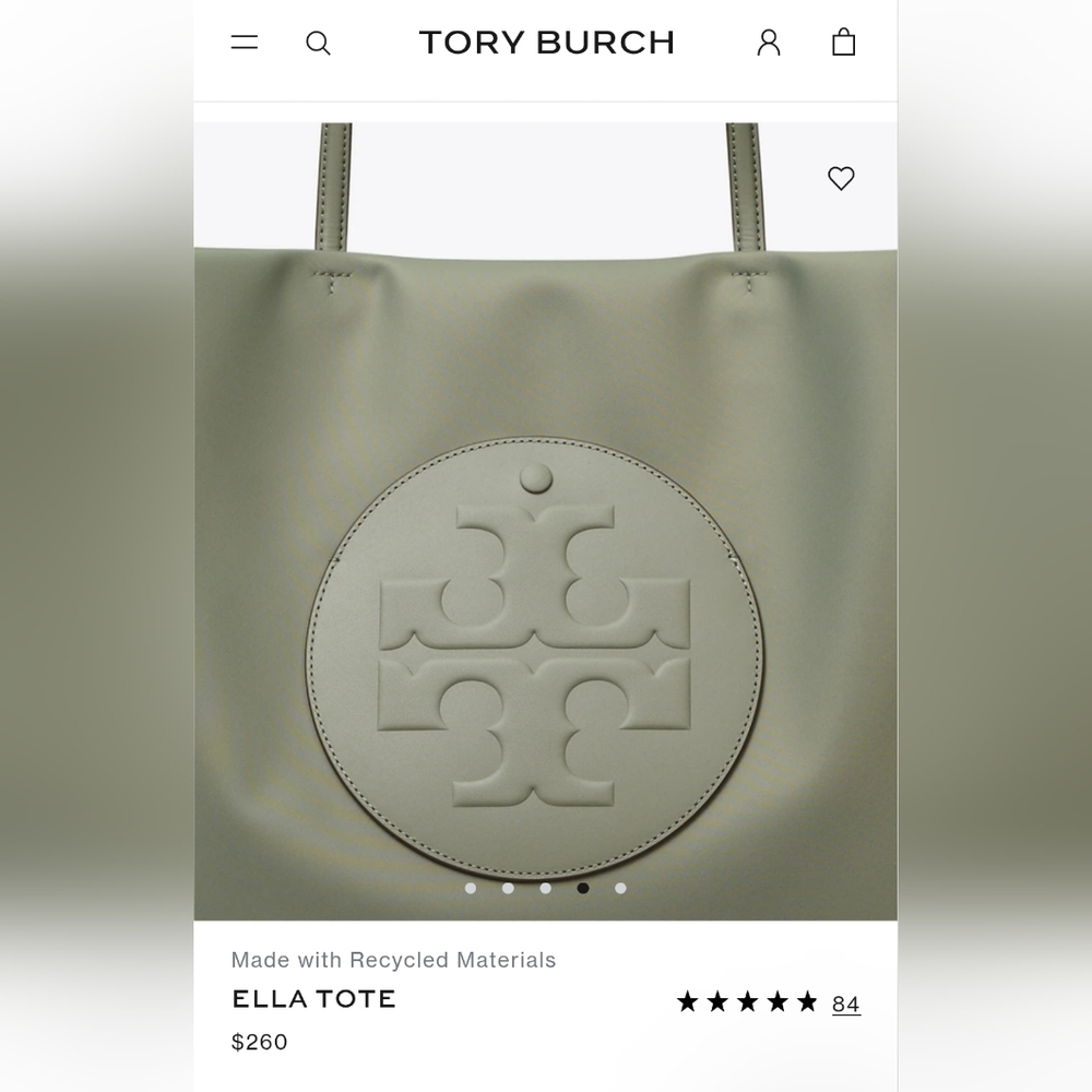 Tory Burch Ella Tote Bag - Picture 8 of 9